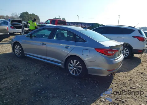 2016 Hyundai Sonata Sport из США, поврежденный, VIN 5NPE34AF6GH346655